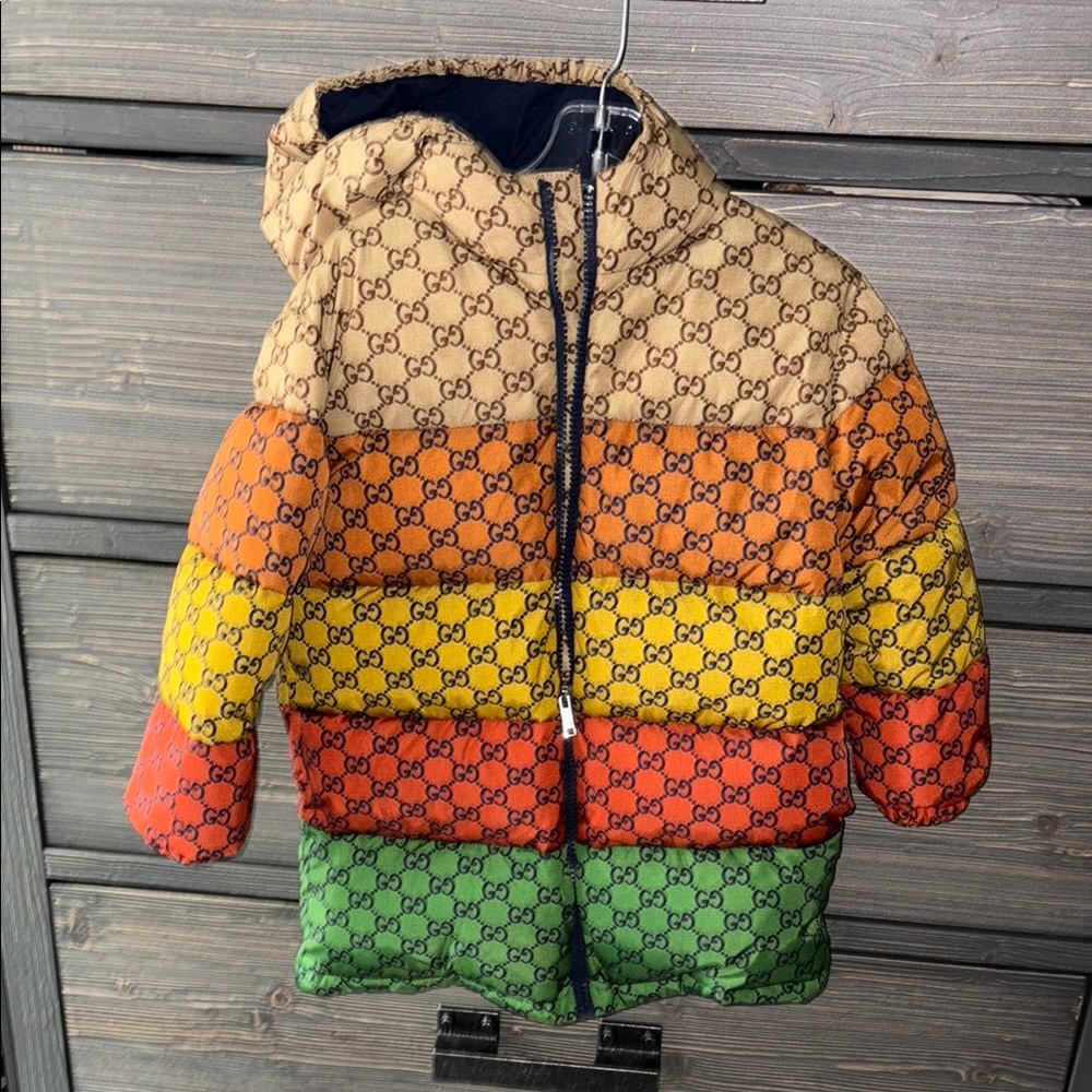 Gucci Multicolor Puffer Jacket